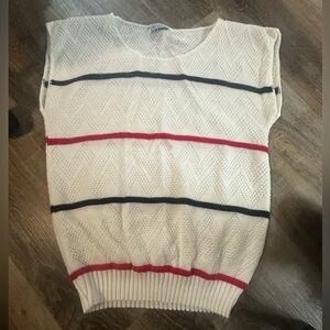 Brunny sleeveless sweater vest M/L